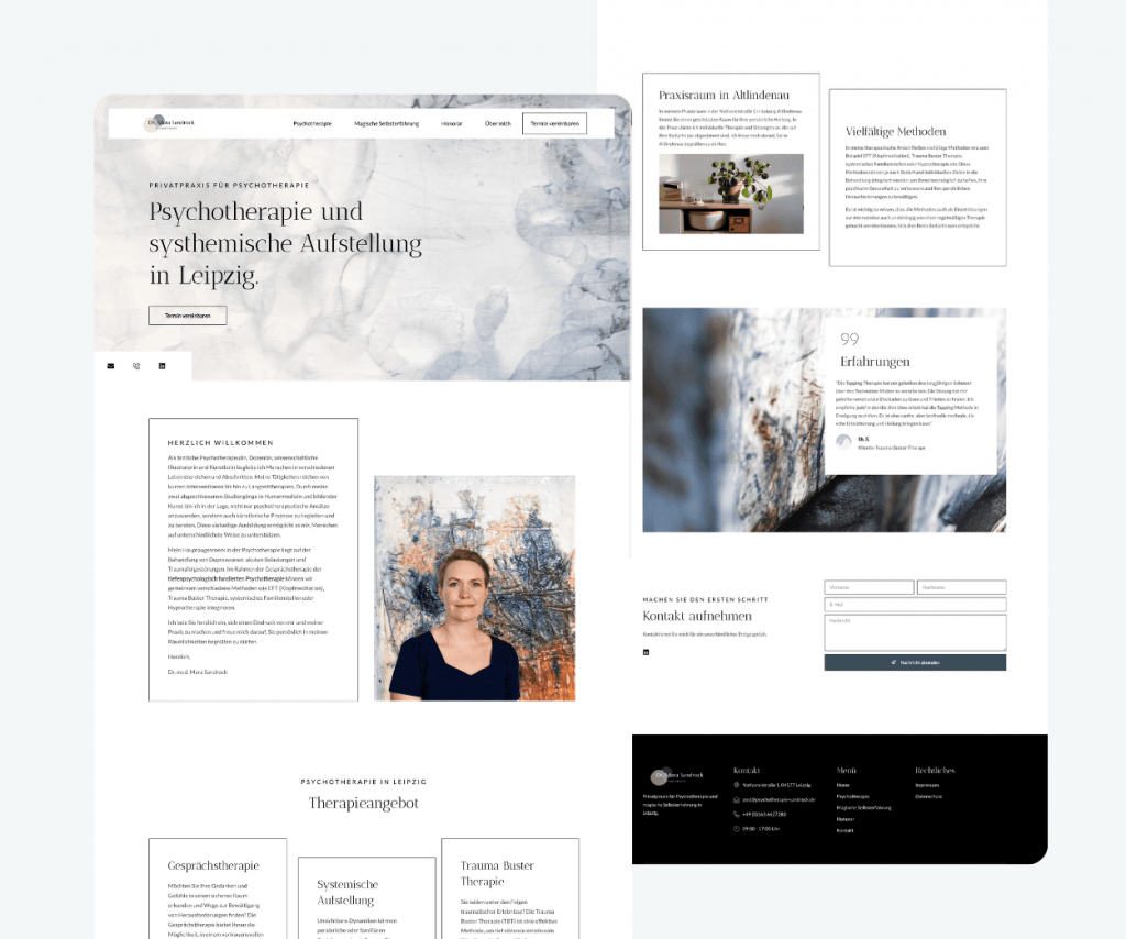 Website erstellen lassen I Webdesign Leipzig I Psychotherapie I natürlich:digital